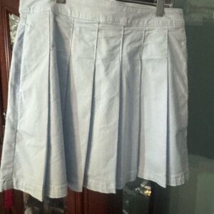 American Eagle Outfitters Light Blue A-Line Skirt